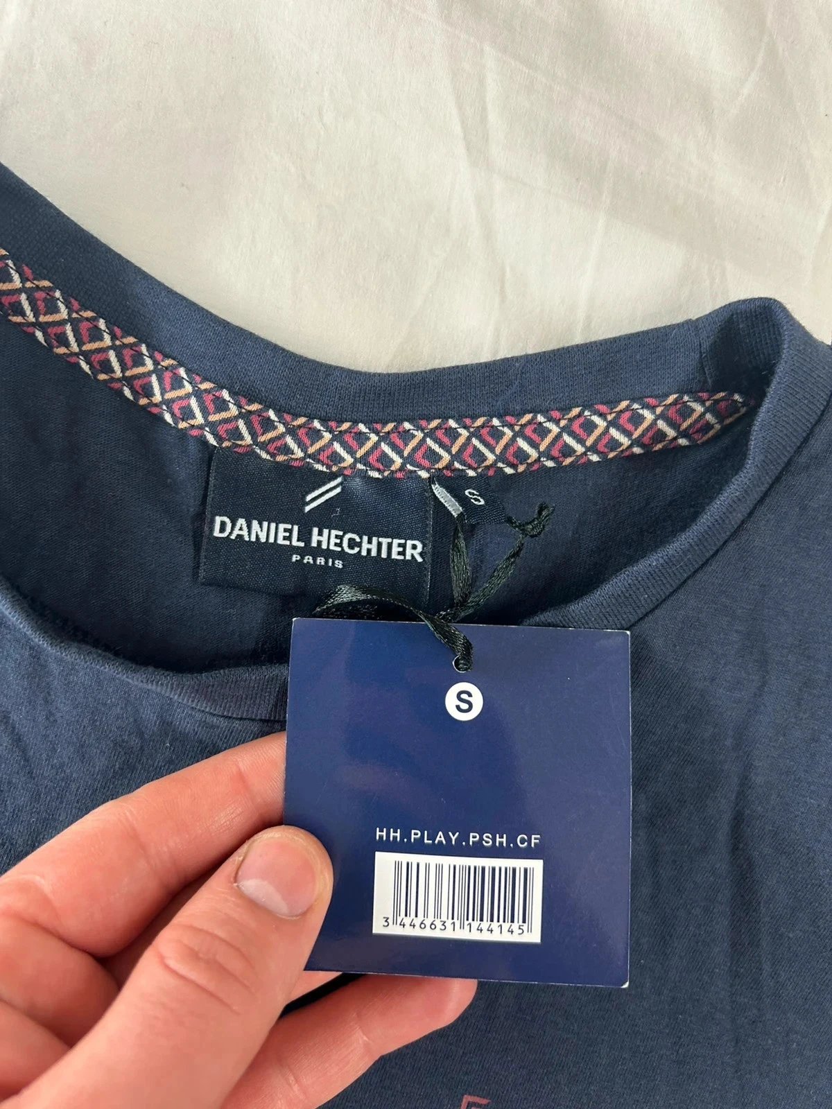 T-shirt vintage azul marinho Daniel hechter – photo 6